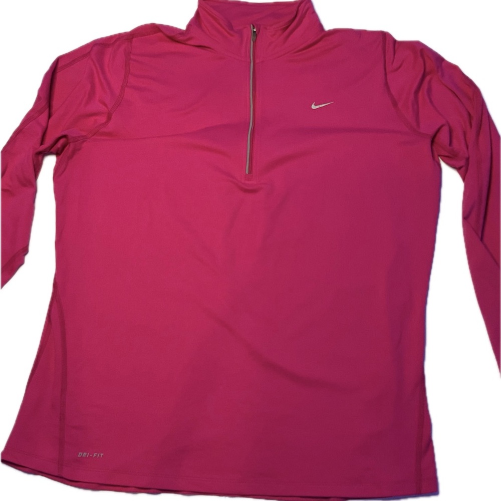 Nike Women's Fuchsia Long Sleeve Top